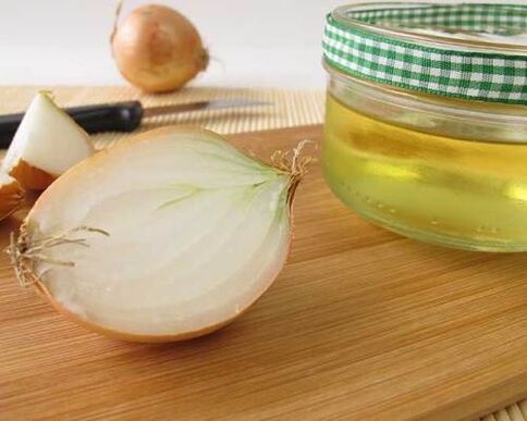 Tincture of onion to increase potency